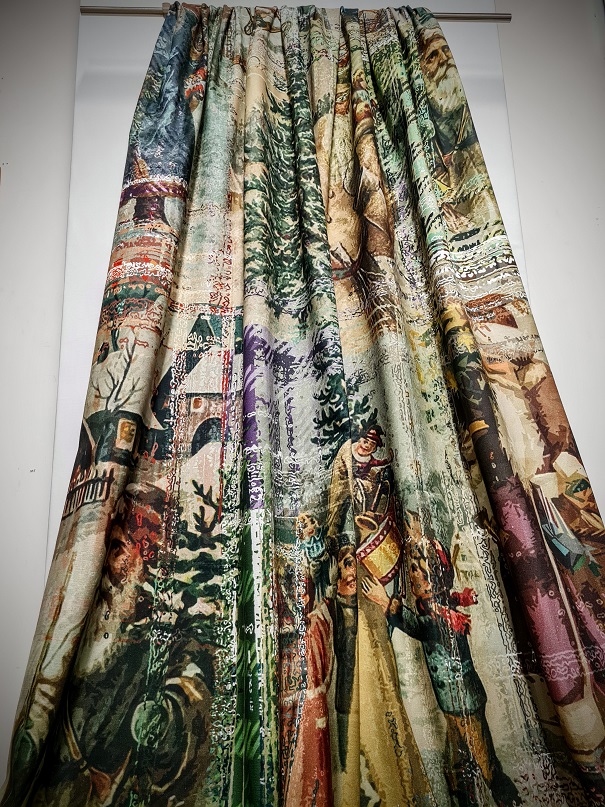 Vintage christmas collage