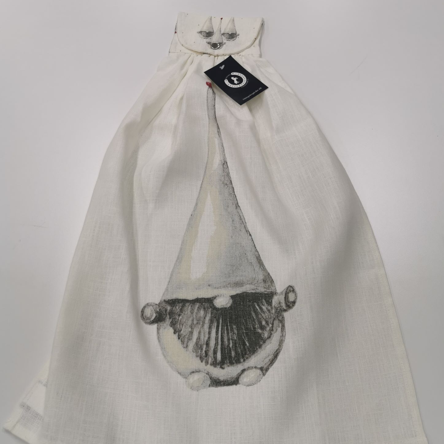 Tomten den vita spishandduk 1