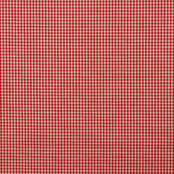 BOMULLSTYG SKJORTKLASSIKER  RÖD/VIT RUTIG FG 85002