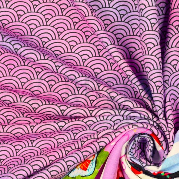 TRIKÅ KAWAII BÅGE ROSA/LILA FG 11