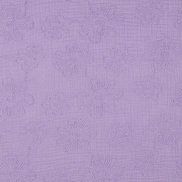 Brodyrmuslin Snirkelblomma ljuslila fg 67