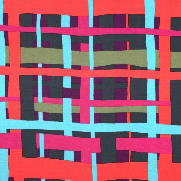 VISKOSTWILL LINE LAYERS GRÖN/MAGENTA FG 4