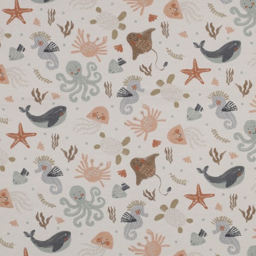 Trikå havskompisar beige fg 2