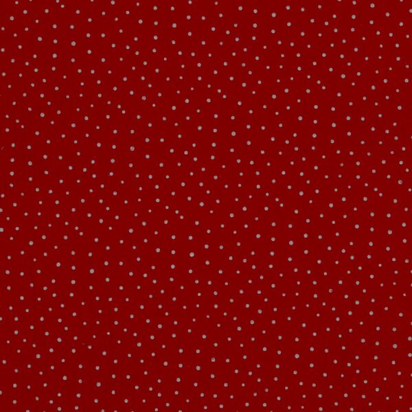 MUSLIN LILLA PRICKEN RÖD FG 33