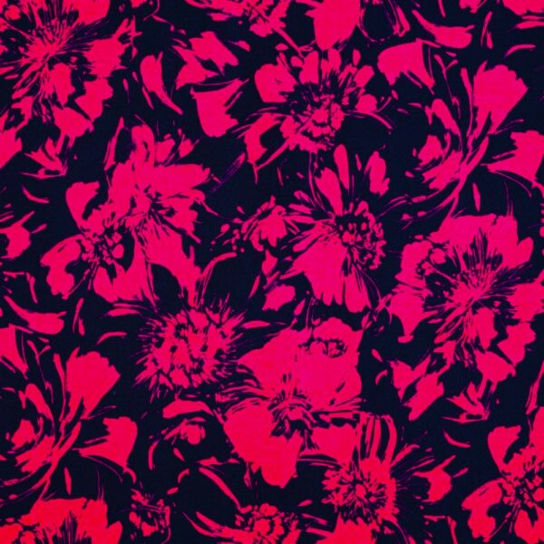 VISKOSTWILL POWERBLOMMAN CERISE/MÖRK MARIN FG 3