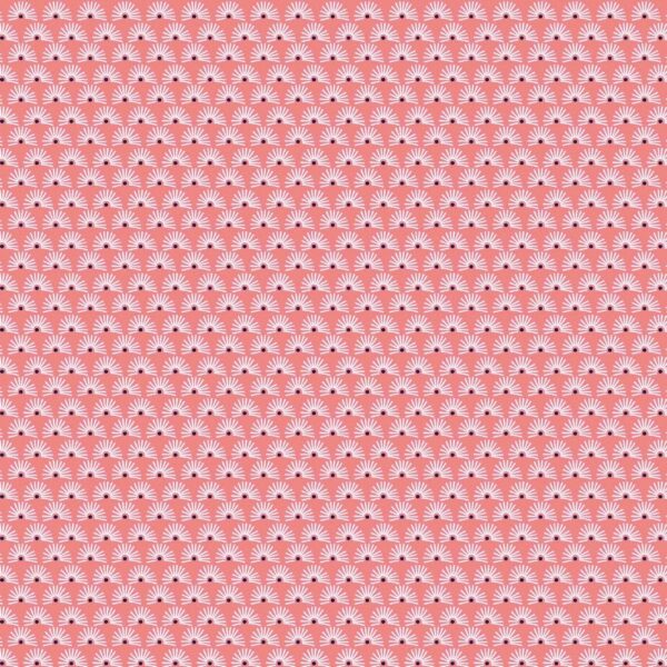 BOMULLSTYG SOLÖGA GAMMALROSA/VIT/SVART FG 10