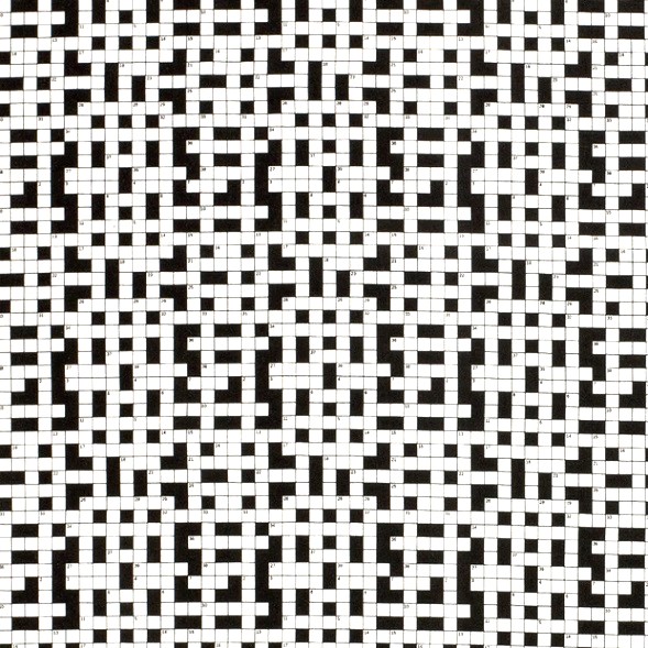 BOMULLSTYG KORSORD SVART/VIT FG 50