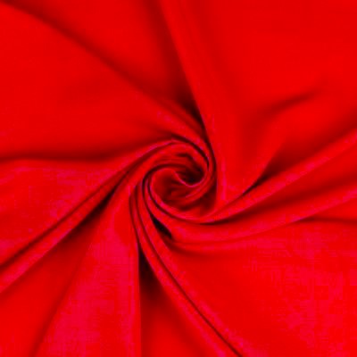 VISKOSPOPLIN ENFÄRGAD RÖD FG 5019