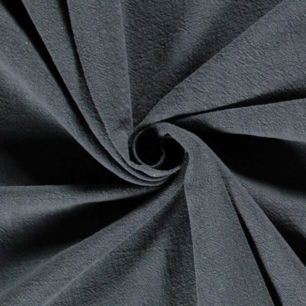 Stentvättat lin jeansblå med grönton fg 7028