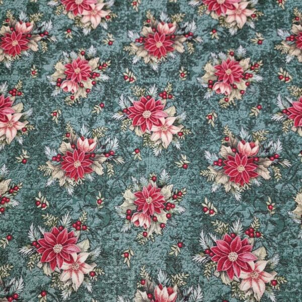 MÖBELTYG GOBELÄNG JULBLOMMAN FG 1