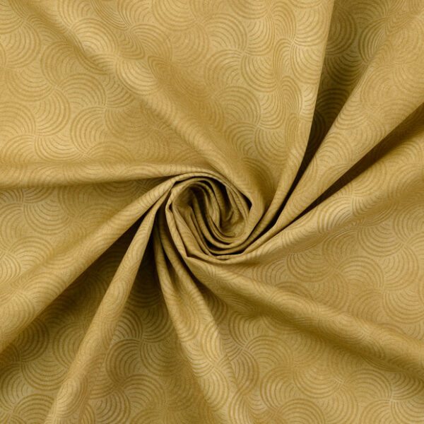 Bomullstyg Quilt-geometri dimmig sandbeige fg 5005