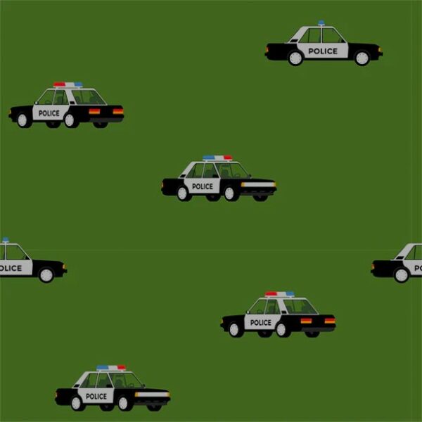 TRIKÅ HEJ! POLISEN GRÖN/SVART FG 27