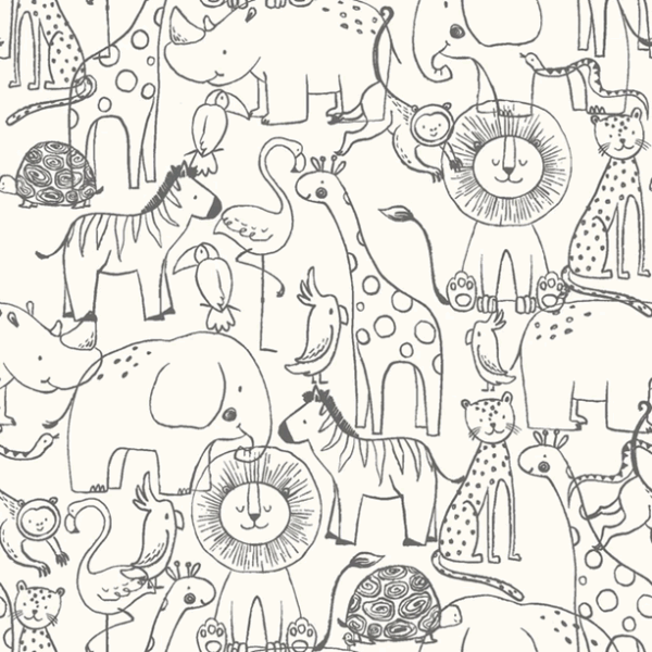 TRIKÅ SAVANN I GRÅSKALA OFF WHITE FG 51