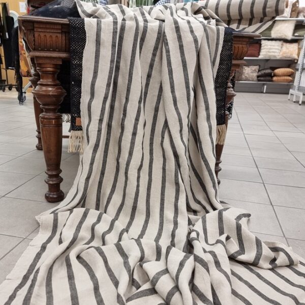 Linnetyg Leonard linnebeige/svart fg 1