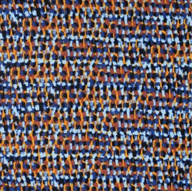 VISKOSTWILL FLÄTADE PRICKAR BLÅ FG 360