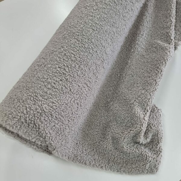 MÖBELTYG FÅRPÄLS ASKGRÅ