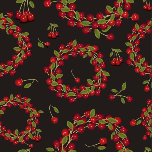 TRIKÅ EKO BÄRKRANS SVART/RÖD