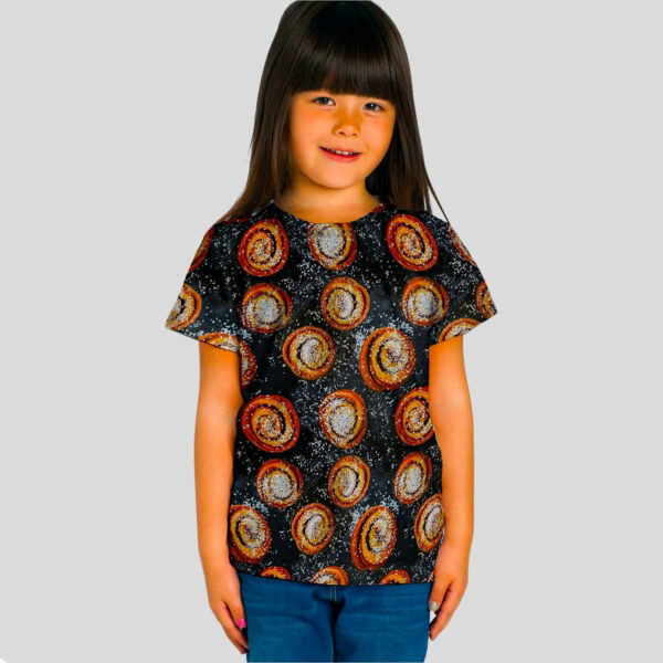 Trikå eko Kanelbulle svart/brun