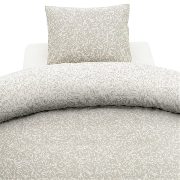 BÄDDSET GARDEN GREIGE/VIT FG 122