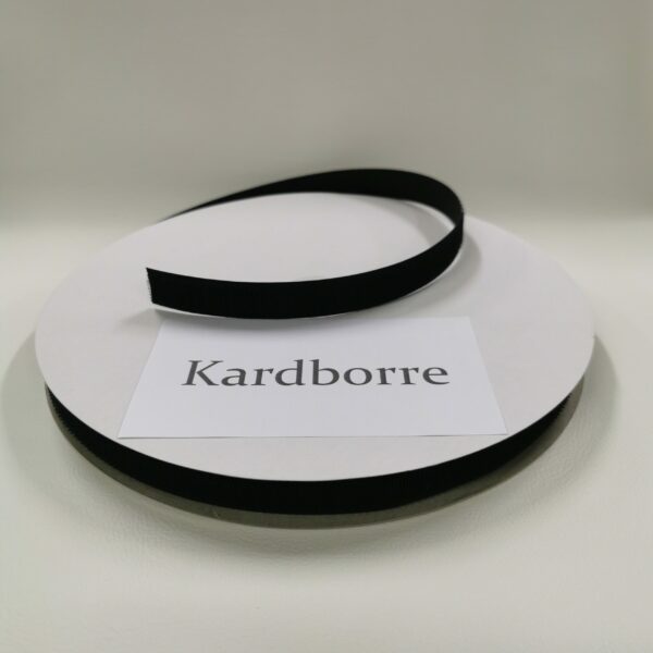 KARDBORRE SVART 20 MM SÖMNAD HÅRD