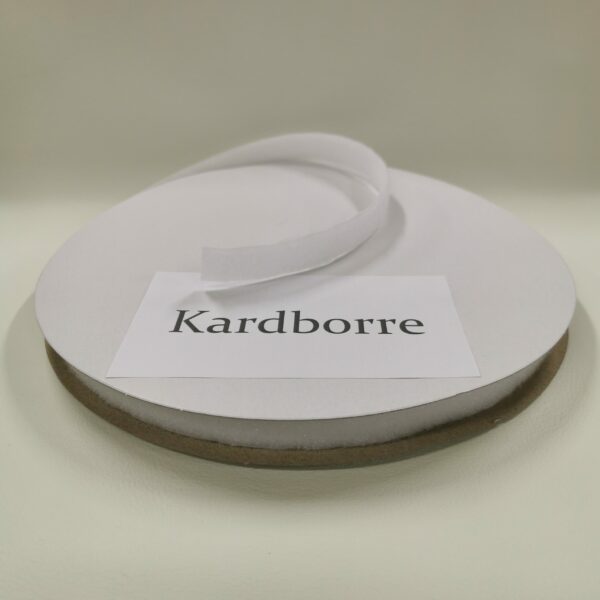 KARDBORRE VIT 20 MM KLISTER MJUK
