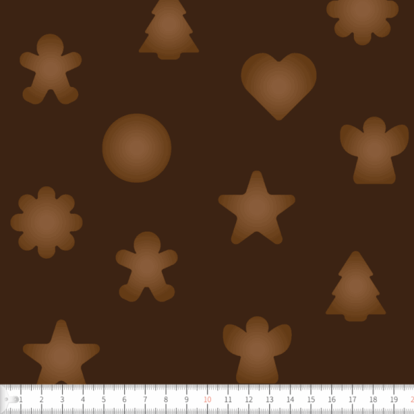 TRIKÅ EKO PEPPARKAKOR MINI BRUN