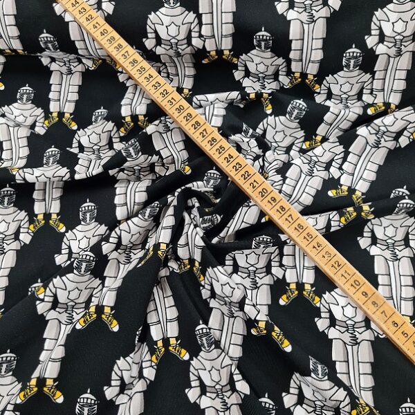 OUTLET-JOGGING RANDIGA STRUMPRIDDAREN SVART/GUL