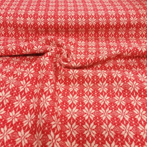 ULLTYGER ULLFLINGA RÖD/NATUR