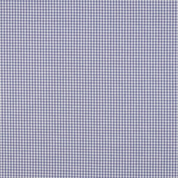 Bomullstyg Skjortklassiker lavendellila rutig fg 85052