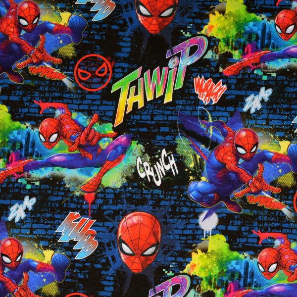 Trikå Spiderman Thwip! blå/multi fg 1
