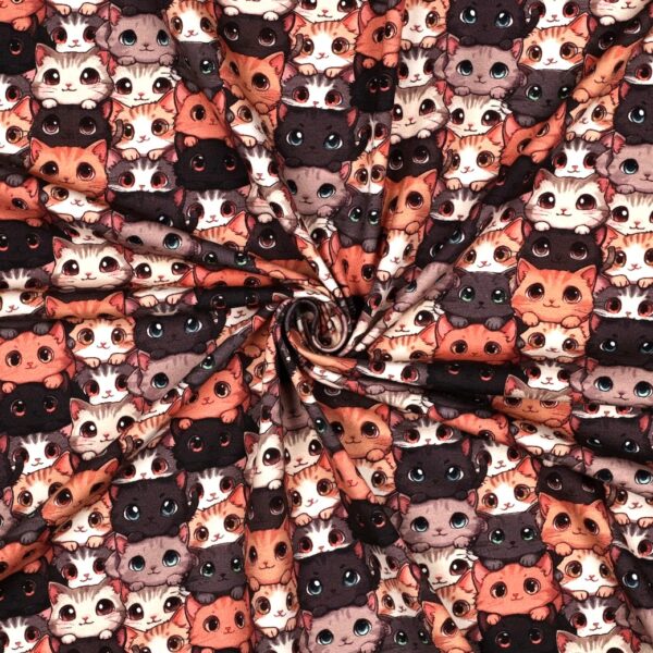 Bomullstrikå Noll motståndskraft brun fg 4