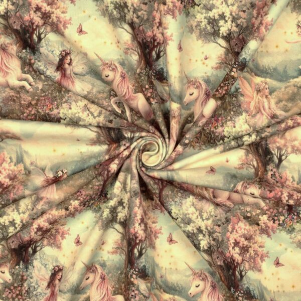 Jogging Fairy tales rosa/grön fg 4