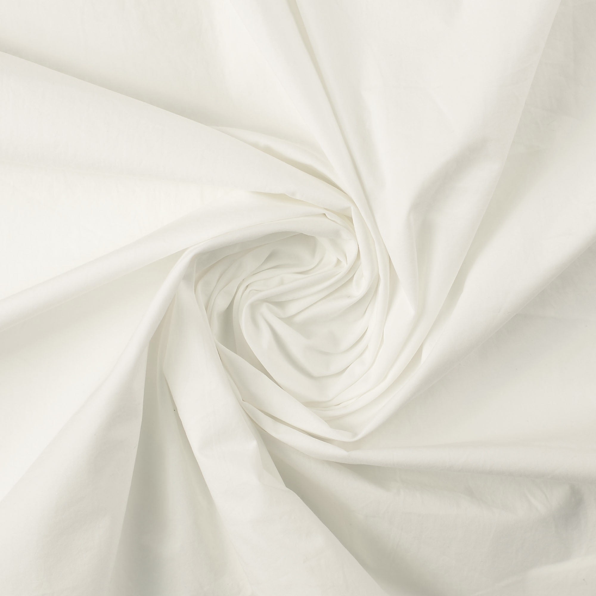 Bomullspoplin Stonewashed offwhite fg 5004