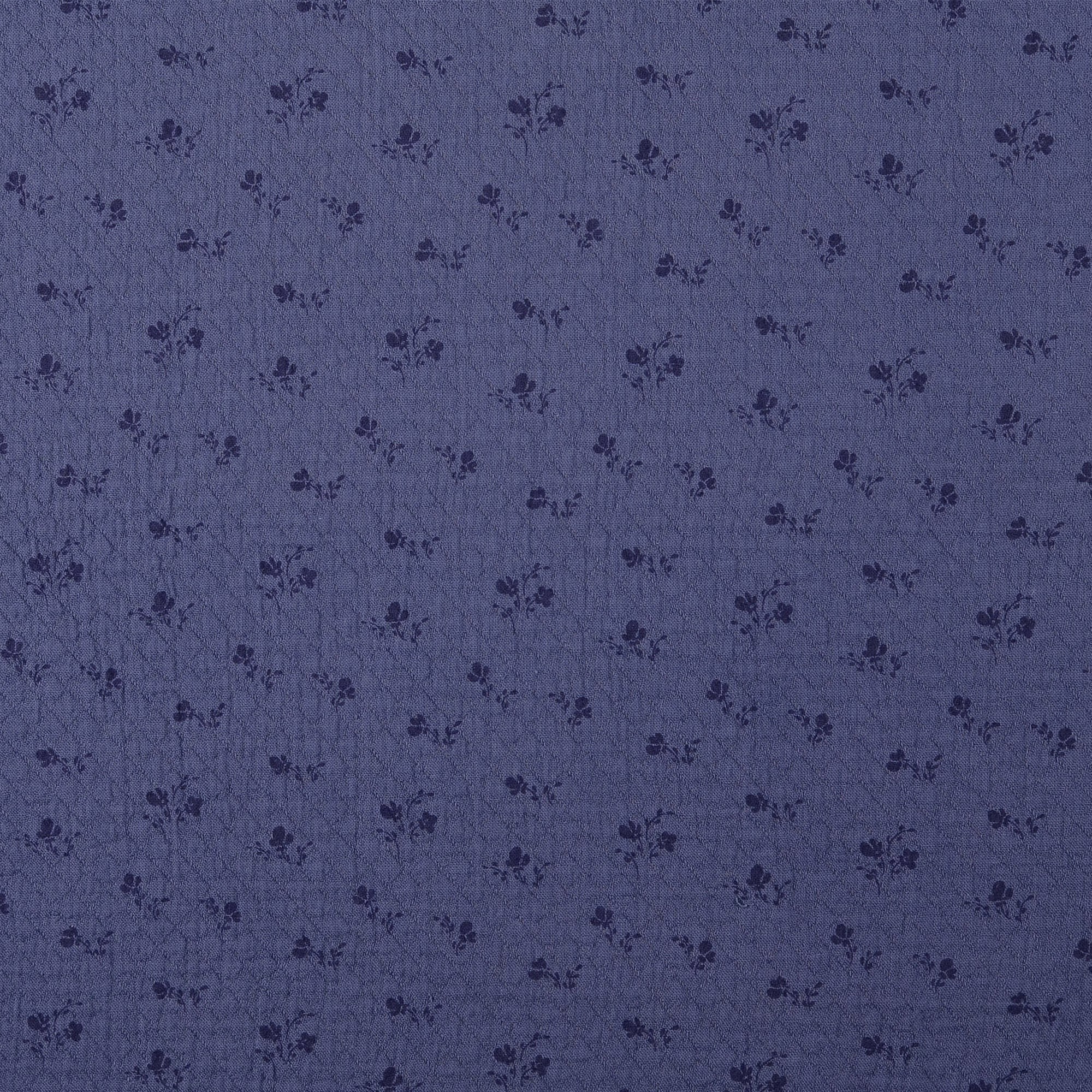 Bomullstyg Cottage Liten blå/blå fg 5028 - Bild 3