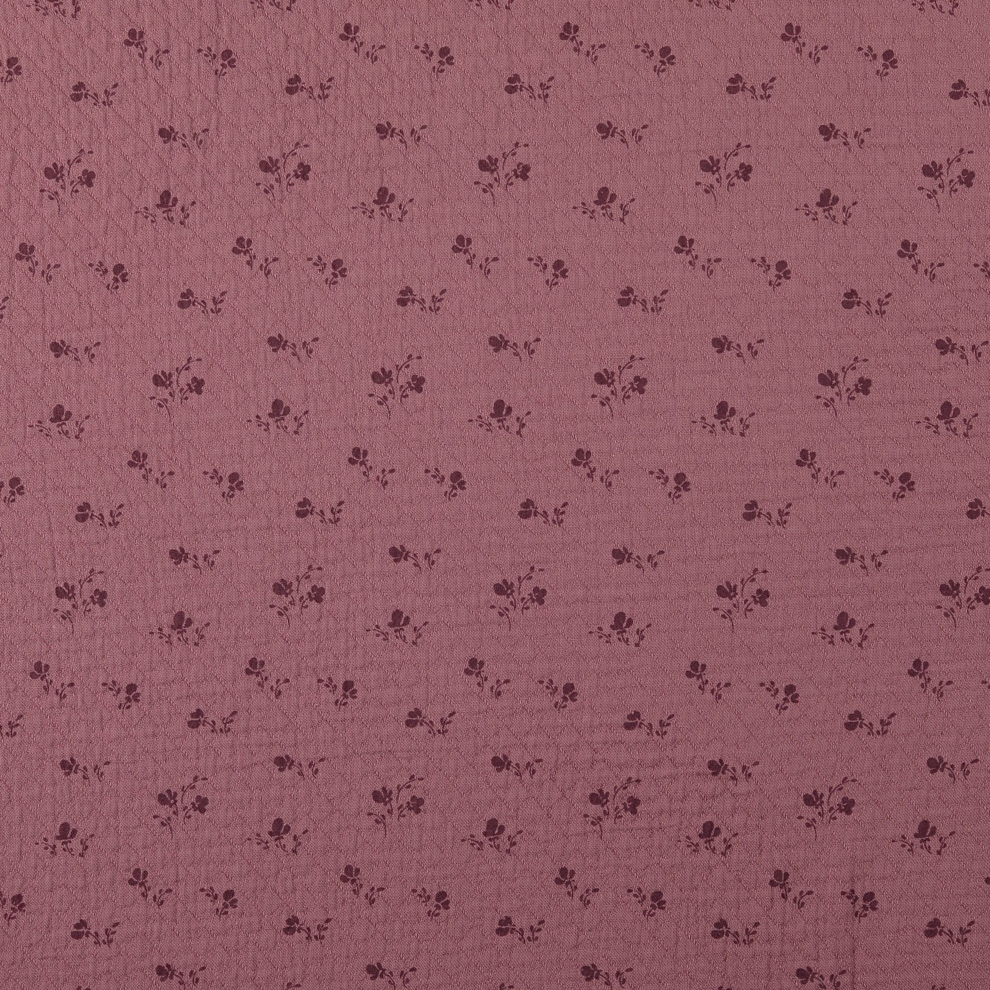 Bomullstyg Cottage Liten rosa/lila fg 7016 - Bild 3