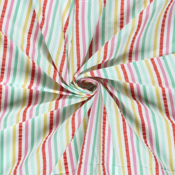 Bäckochbölja Glassiga randen rosa fg 15