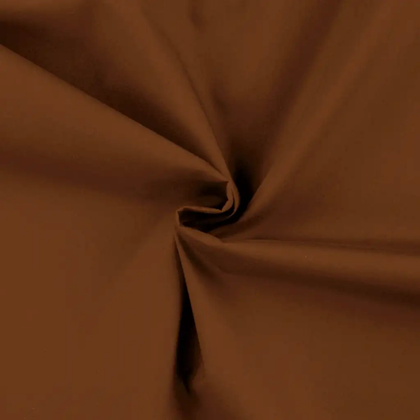 Bomullspoplin Crisp cigarrbrun fg 57