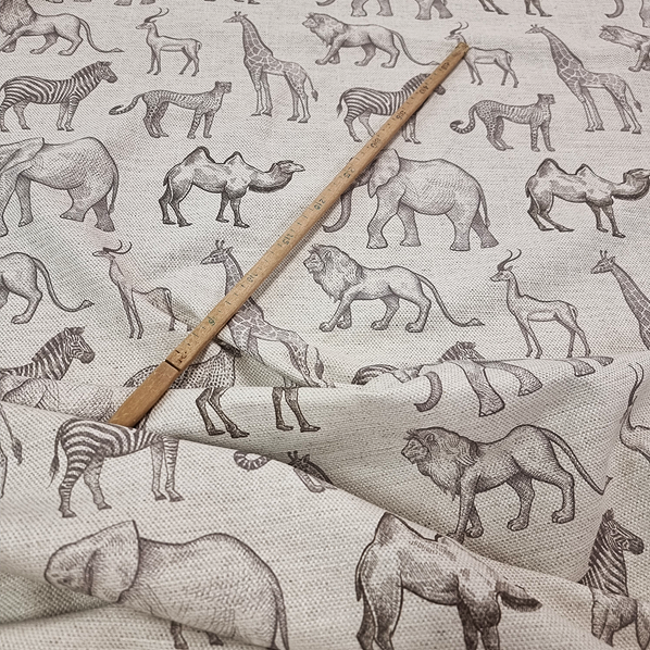 Gardintyg Serengeti linnebeige fg 6